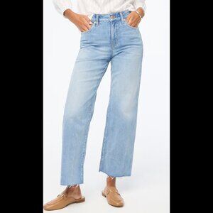 NWOT J.Crew Wide Leg Crop Jeans Size 26